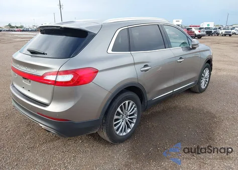 2017 Lincoln Mkx Select z USA, uszkodzony, nr VIN 2LMPJ6KR1HBL54016